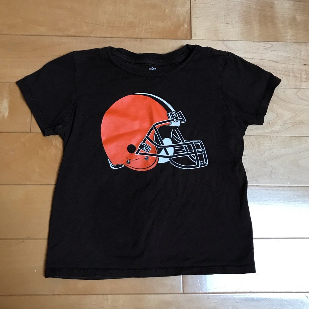 Cleveland Browns toddler t-shirt, brown